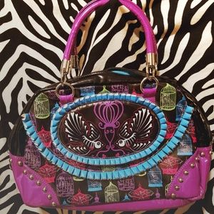 Too Fast Brand Bird Cage Purse